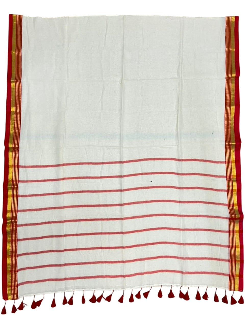 Southloom Mul Cotton 120 x 120 Soft Fabric Saree SL215