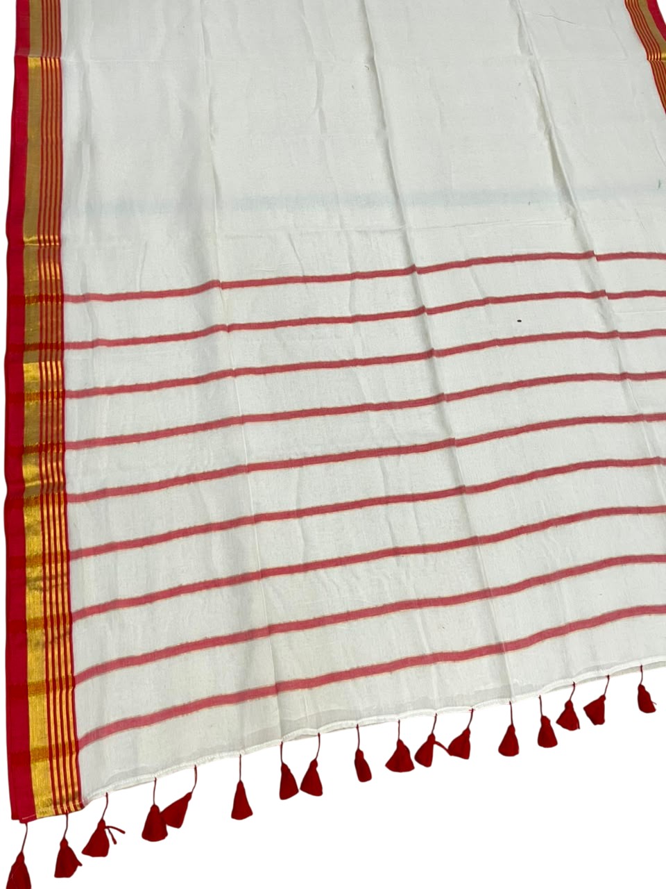 Southloom Mul Cotton 120 x 120 Soft Fabric Saree SL215