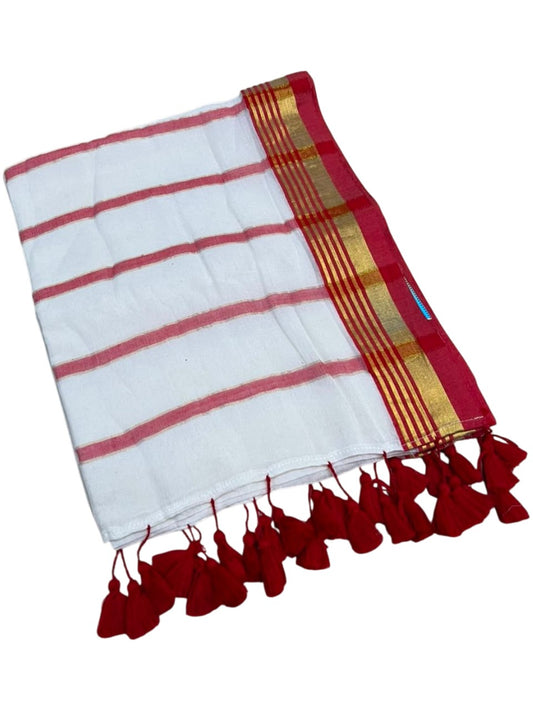 Southloom Mul Cotton 120 x 120 Soft Fabric Saree SL215
