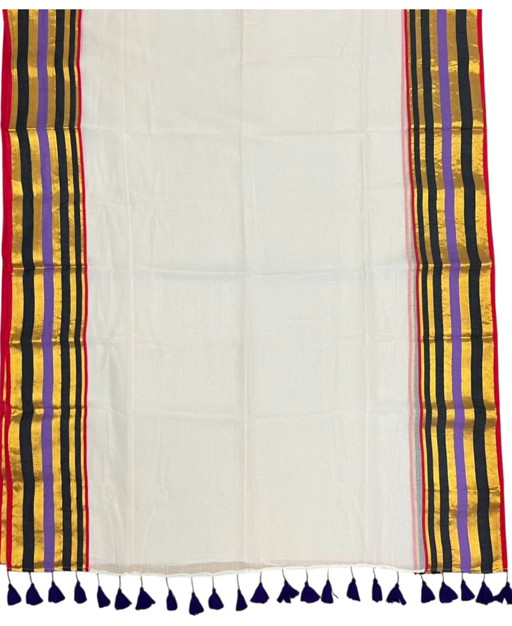 Southloom Mul Cotton 120 x 120 Soft Fabric Saree SL215