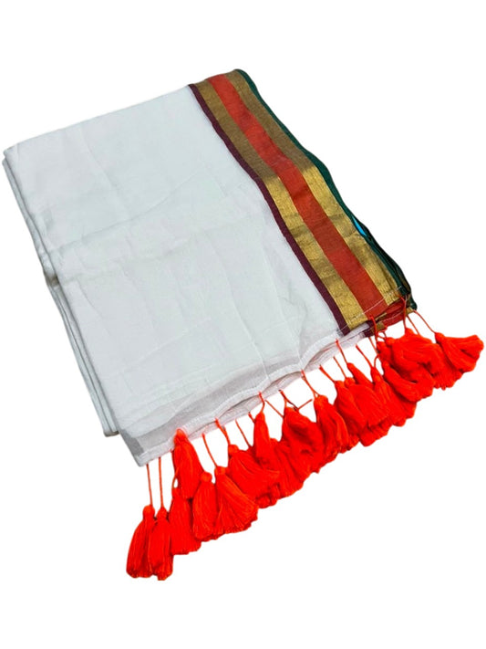 Southloom Mul Cotton 120 x 120 Soft Fabric Saree SL215