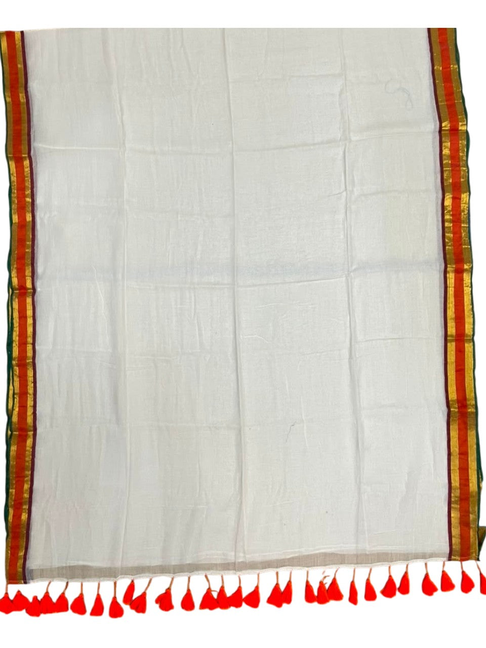 Southloom Mul Cotton 120 x 120 Soft Fabric Saree SL215