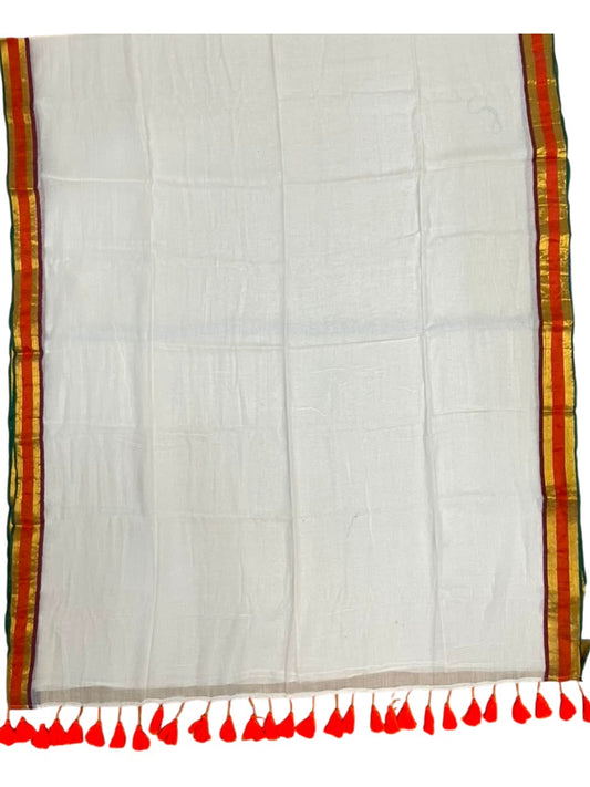 Southloom Mul Cotton 120 x 120 Soft Fabric Saree SL215