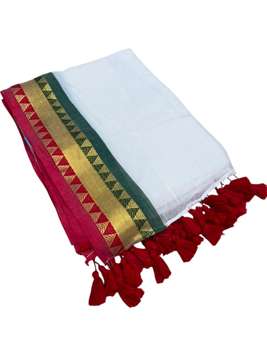 Southloom Mul Cotton 120 x 120 Soft Fabric Saree SL215