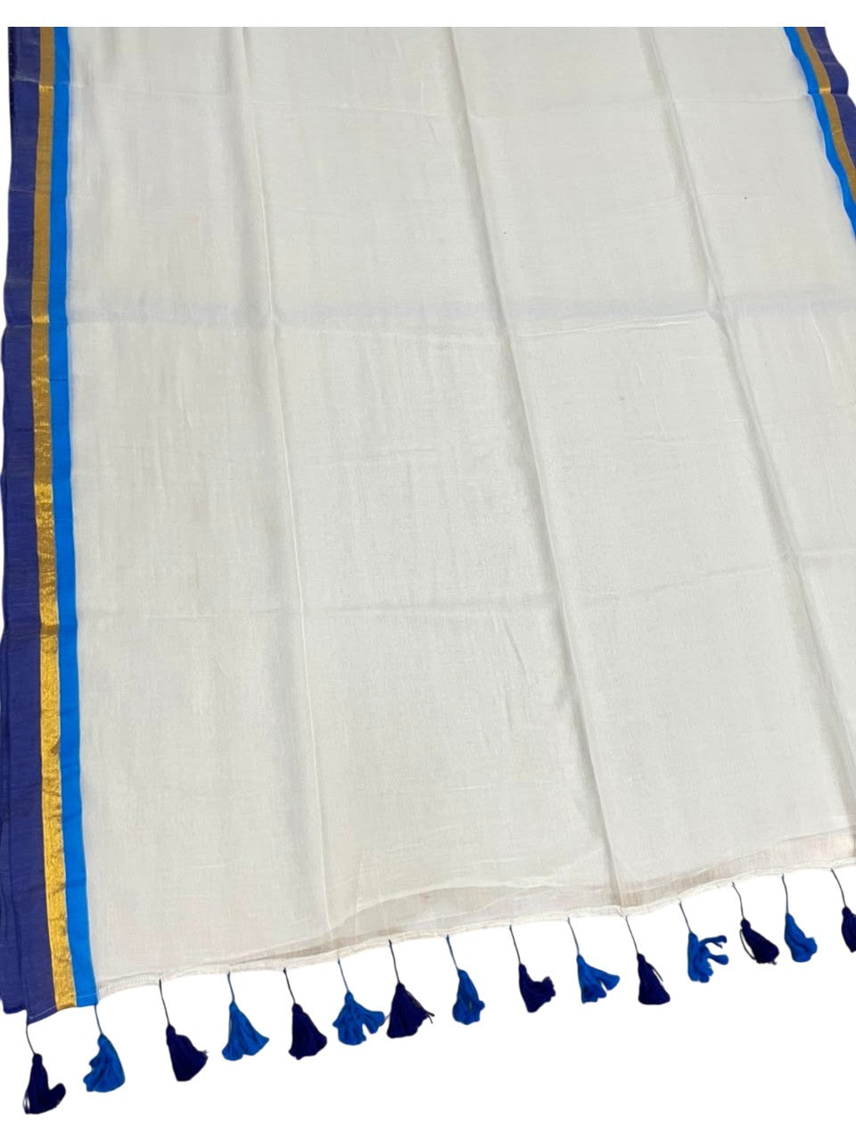 Southloom Mul Cotton 120 x 120 Soft Fabric Saree SL215