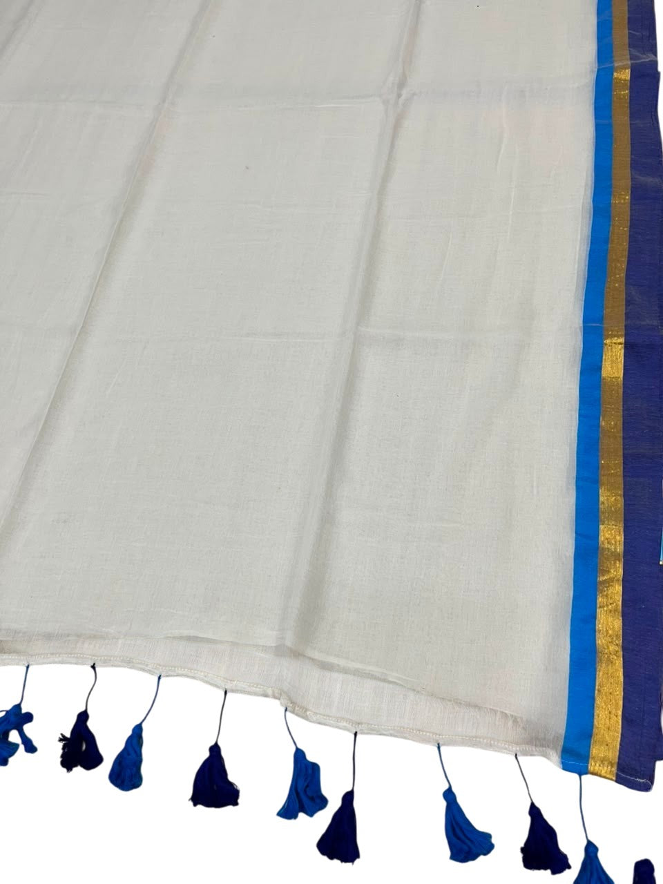 Southloom Mul Cotton 120 x 120 Soft Fabric Saree SL215