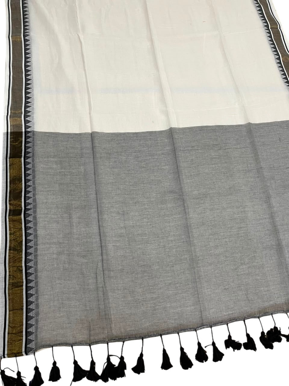 Southloom Mul Cotton 120 x 120 Soft Fabric Saree SL215