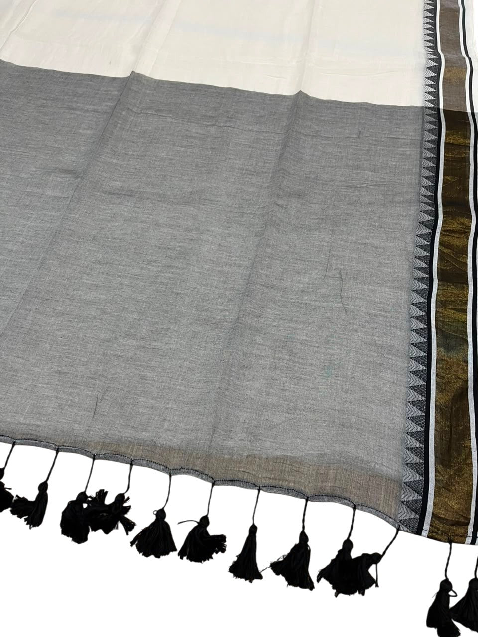 Southloom Mul Cotton 120 x 120 Soft Fabric Saree SL215