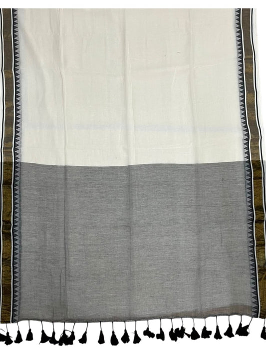 Southloom Mul Cotton 120 x 120 Soft Fabric Saree SL215