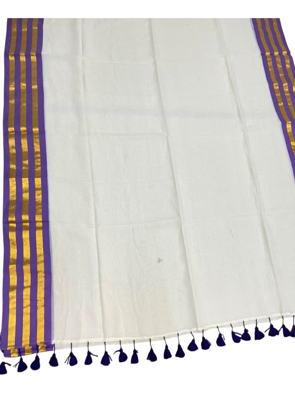 Southloom Mul Cotton 120 x 120 Soft Fabric Saree SL215