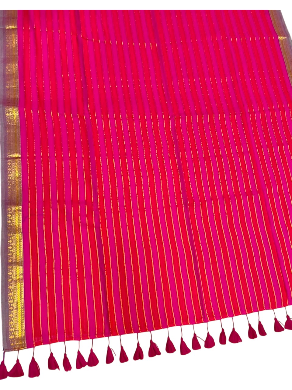 Southloom Mul Cotton 120 x 120 Soft Fabric Saree SL215