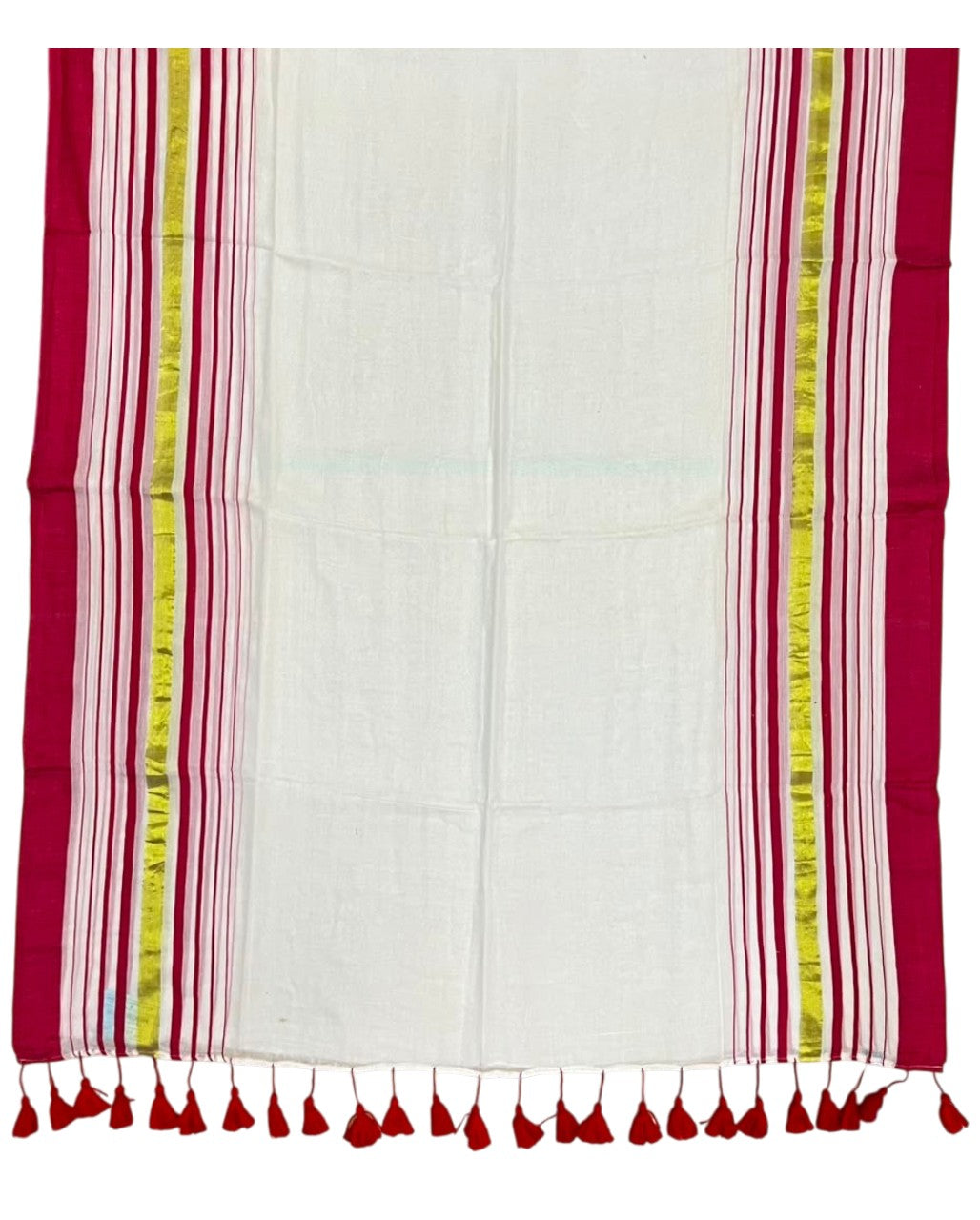 Southloom Mul Cotton 120 x 120 Soft Fabric Saree SL215