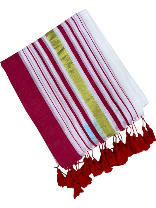 Southloom Mul Cotton 120 x 120 Soft Fabric Saree SL215