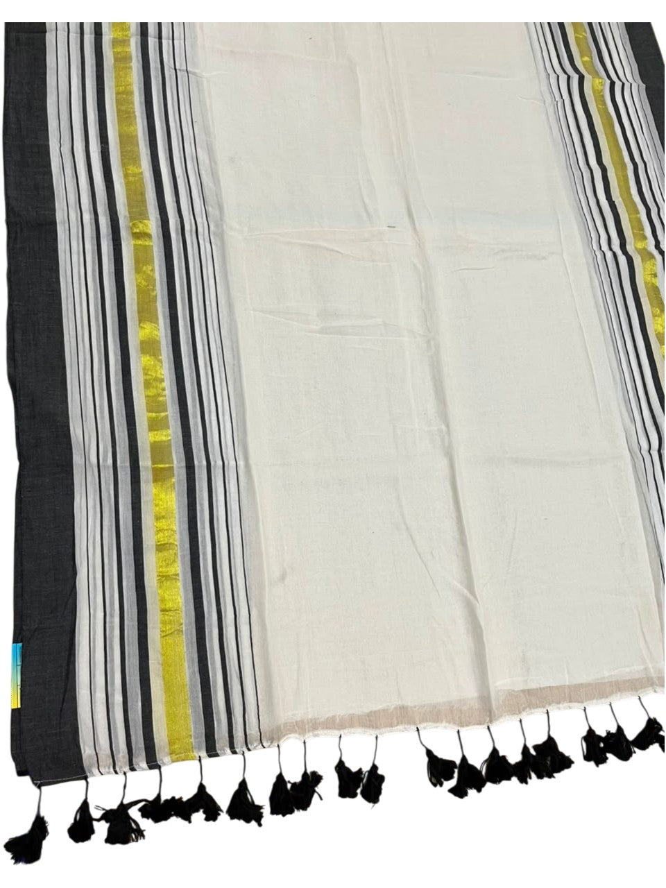 Southloom Mul Cotton 120 x 120 Soft Fabric Saree SL215