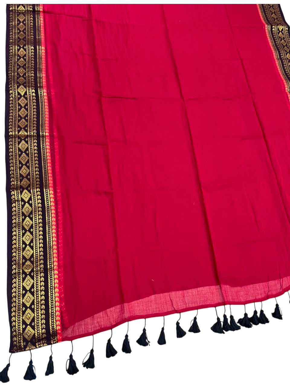 Southloom Mul Cotton 120 x 120 Soft Fabric Saree SL215