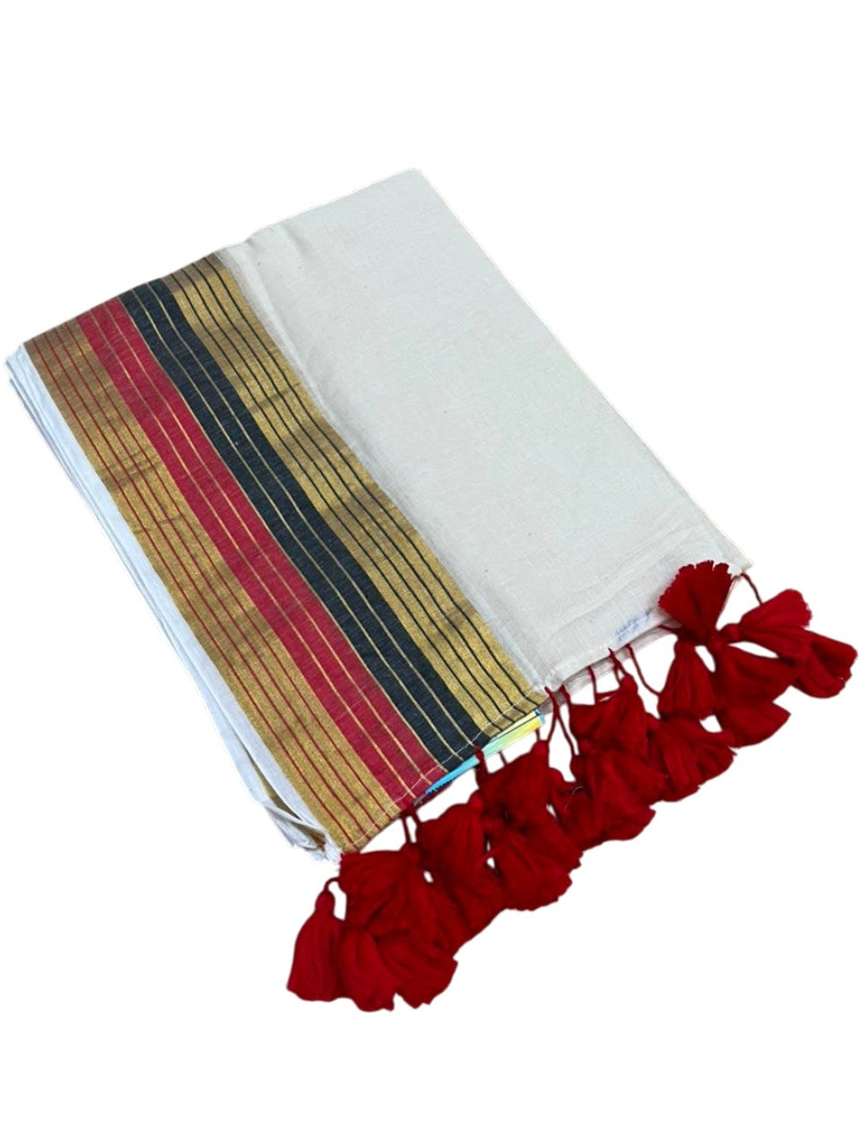Southloom Mul Cotton 120 x 120 Soft Fabric Saree SL215