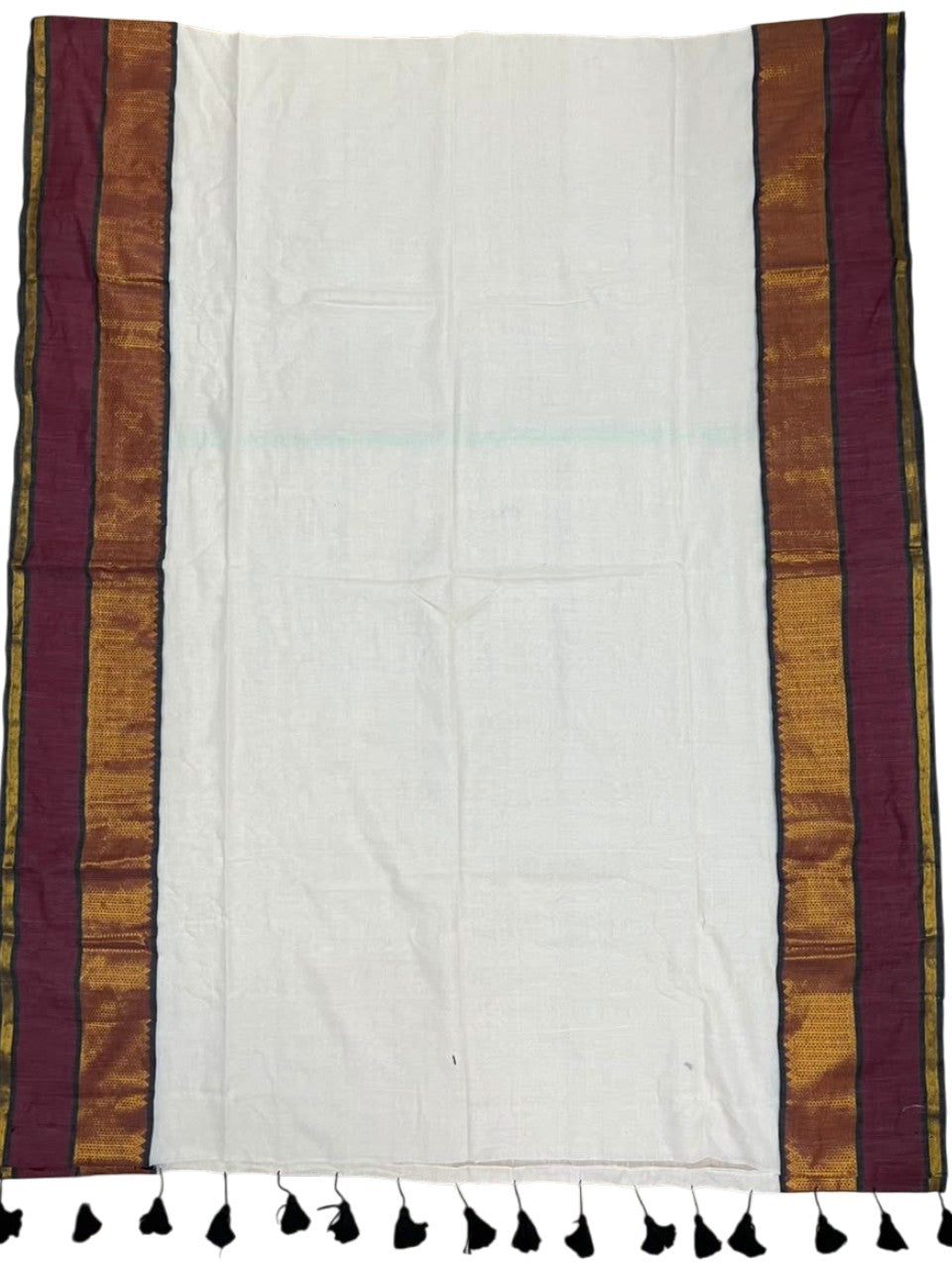 Southloom Mul Cotton 120 x 120 Soft Fabric Saree SL215