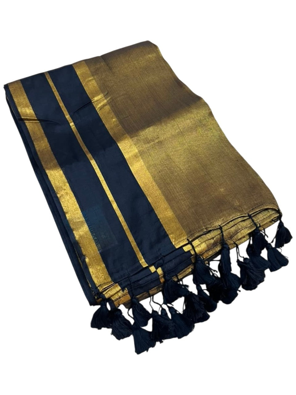 Southloom Tissue Mul Cotton 120 x 120 Soft Fabric Saree SL215