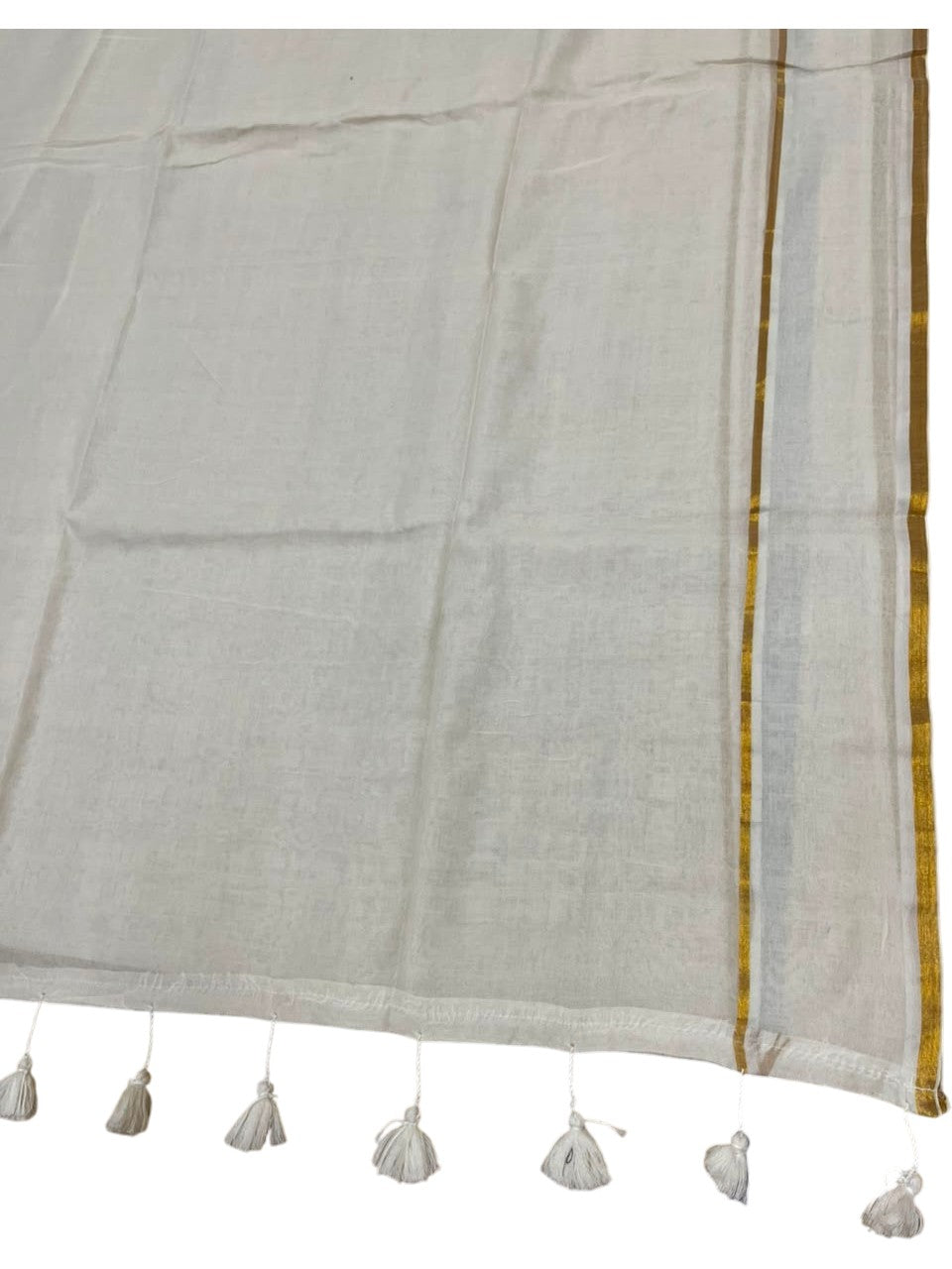 Southloom Mul Cotton 120 x 120 Soft Fabric Saree SL215