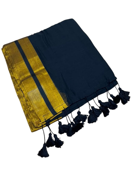 Southloom Mul Cotton 120 x 120 Soft Fabric Saree SL215