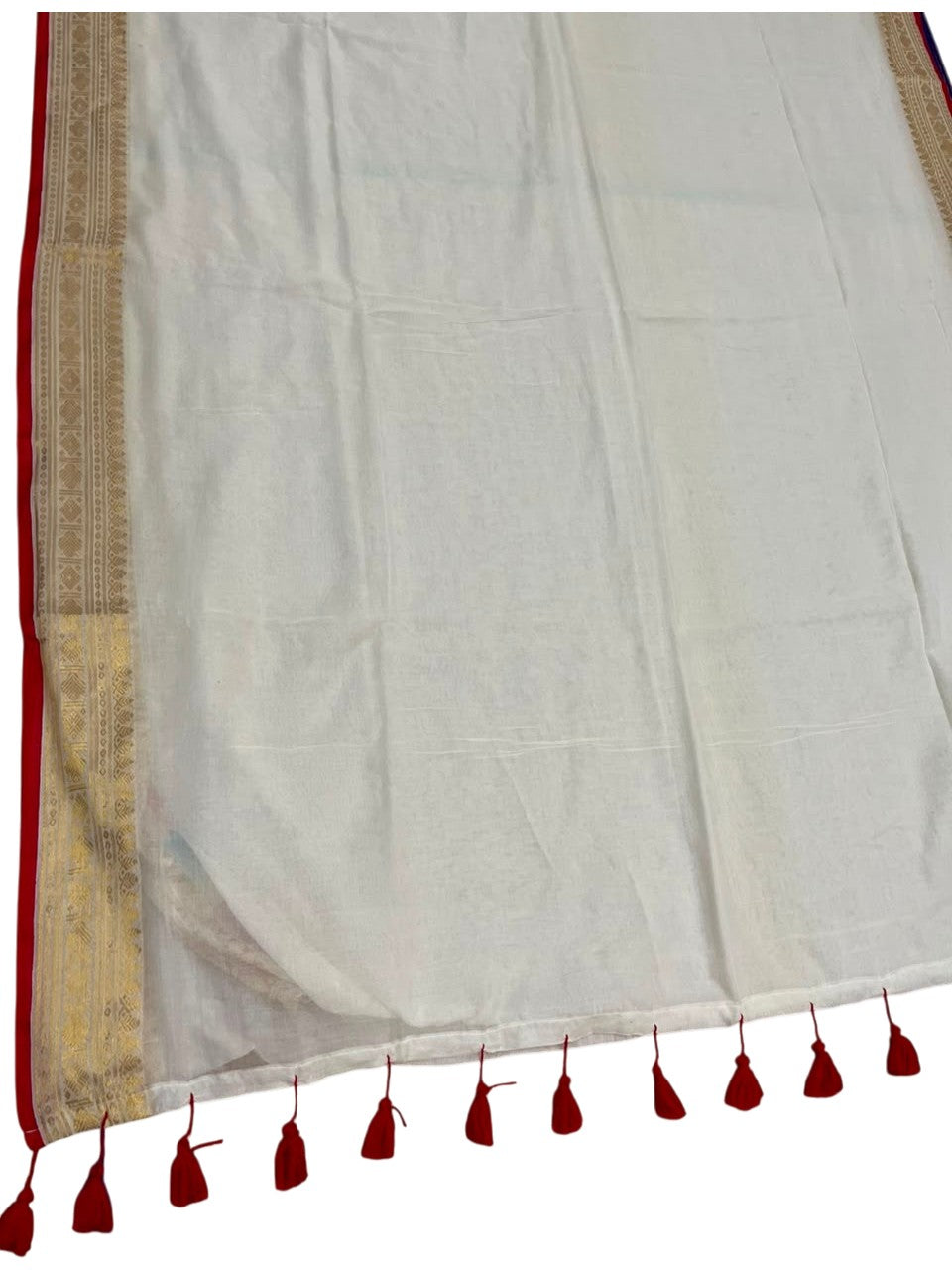 Southloom Mul Cotton 120 x 120 Soft Fabric Saree SL215