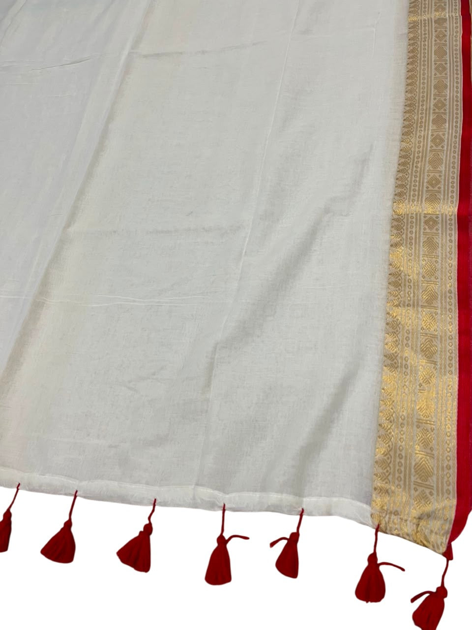 Southloom Mul Cotton 120 x 120 Soft Fabric Saree SL215