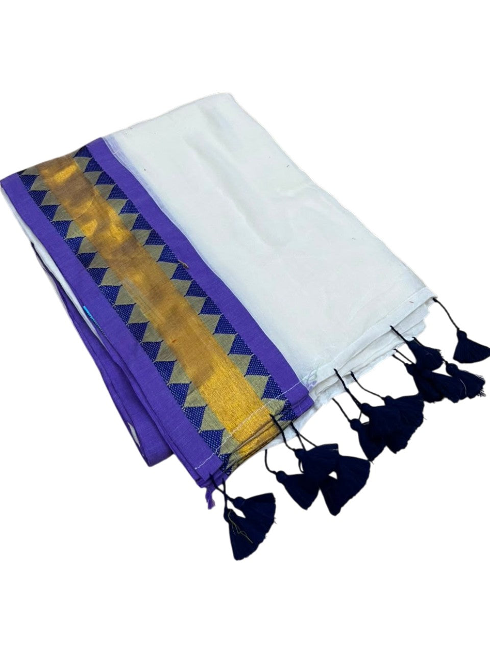 Southloom Mul Cotton 120 x 120 Soft Fabric Saree SL215