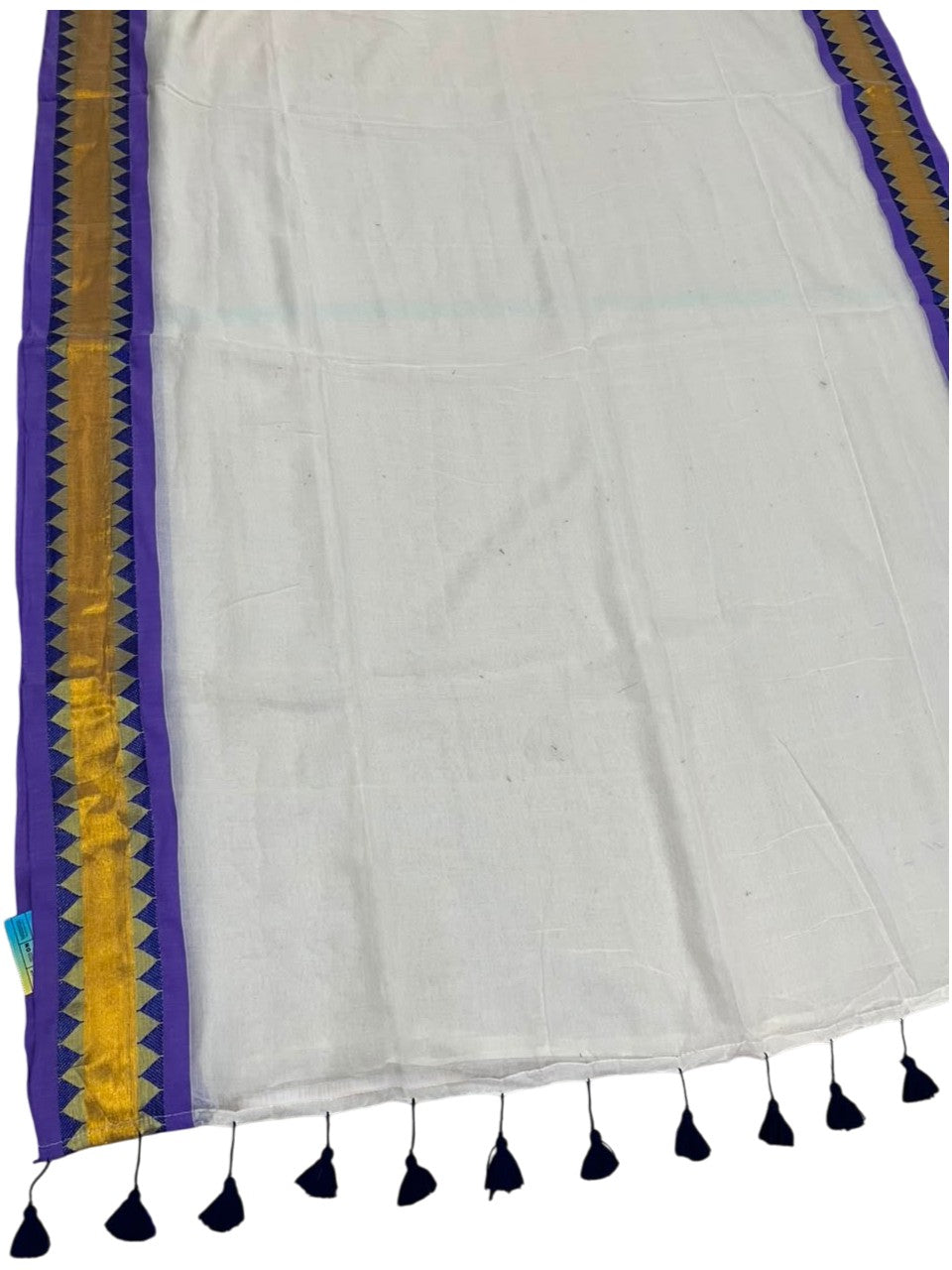 Southloom Mul Cotton 120 x 120 Soft Fabric Saree SL215