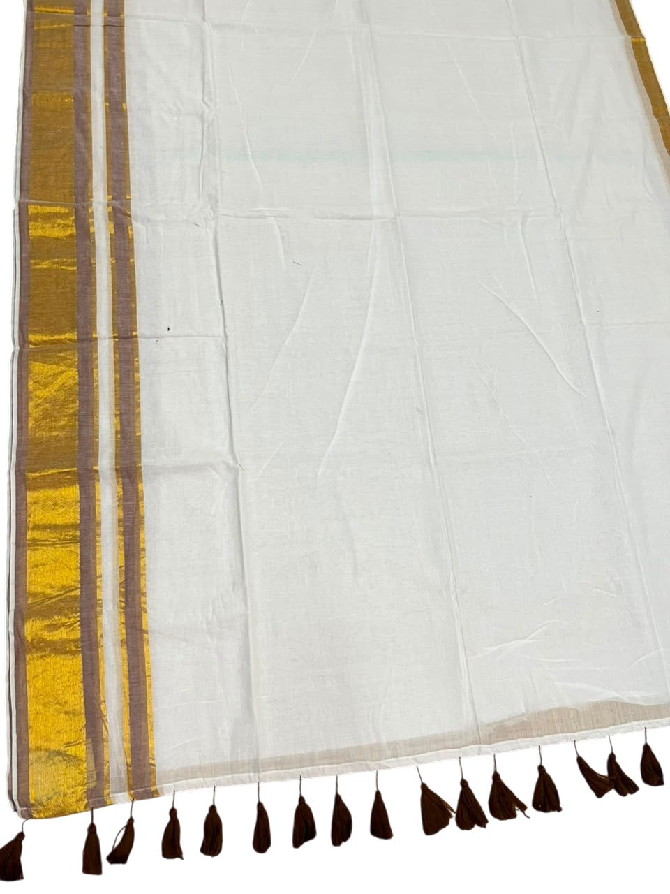 Southloom Mul Cotton 120 x 120 Soft Fabric Saree SL215