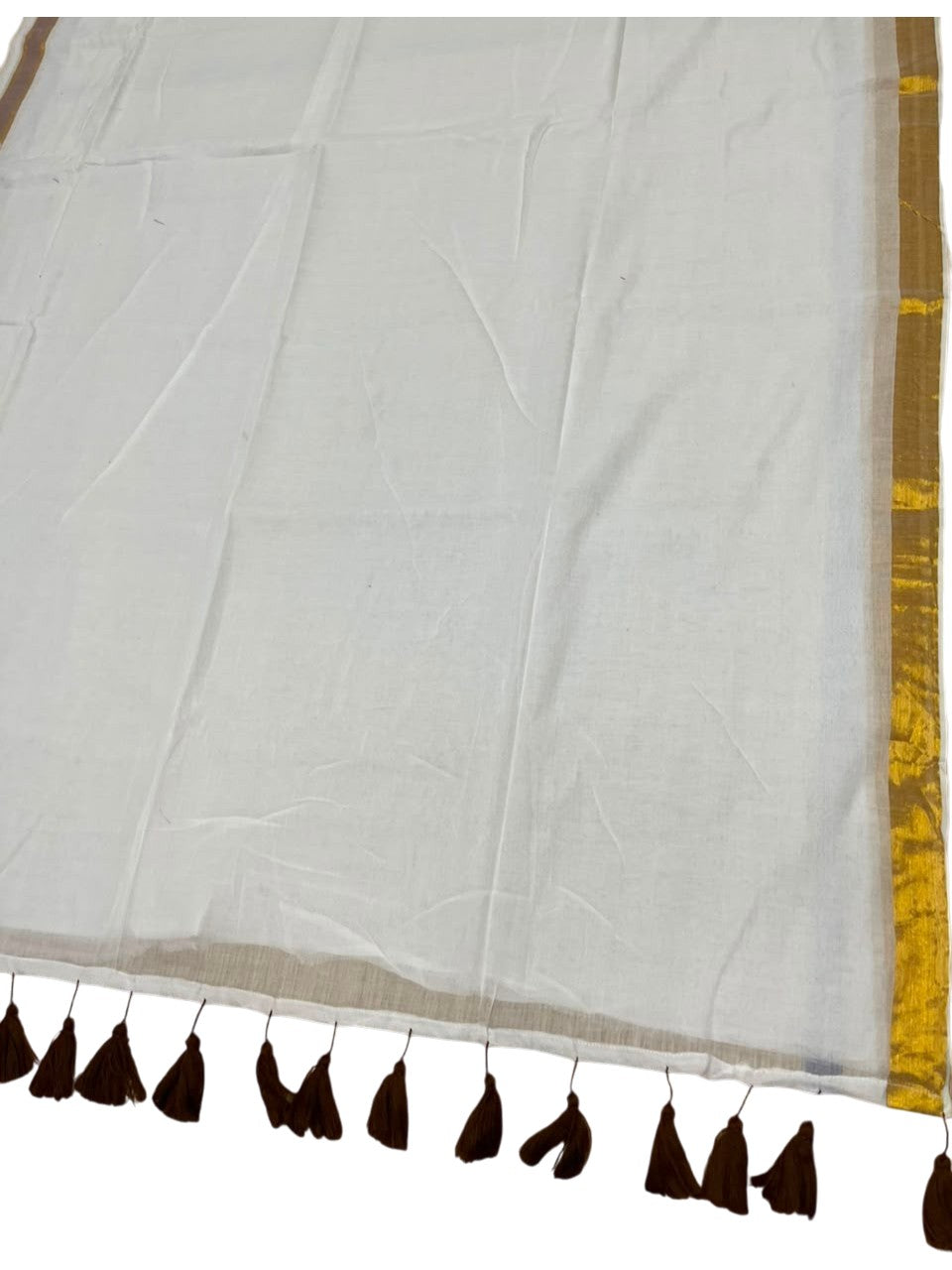 Southloom Mul Cotton 120 x 120 Soft Fabric Saree SL215