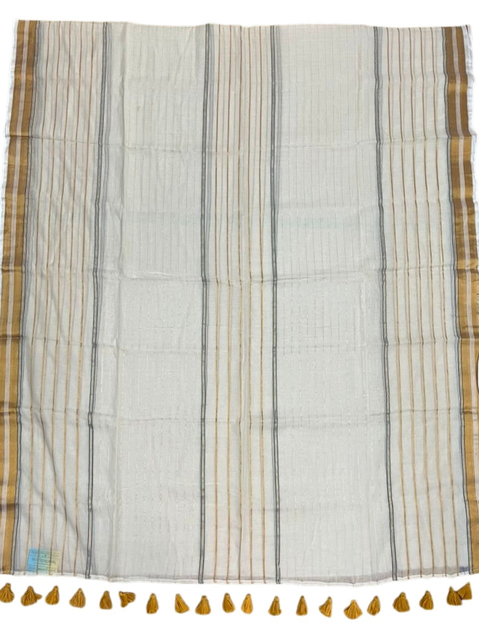 Southloom Mul Cotton 120 x 120 Soft Fabric Saree SL215
