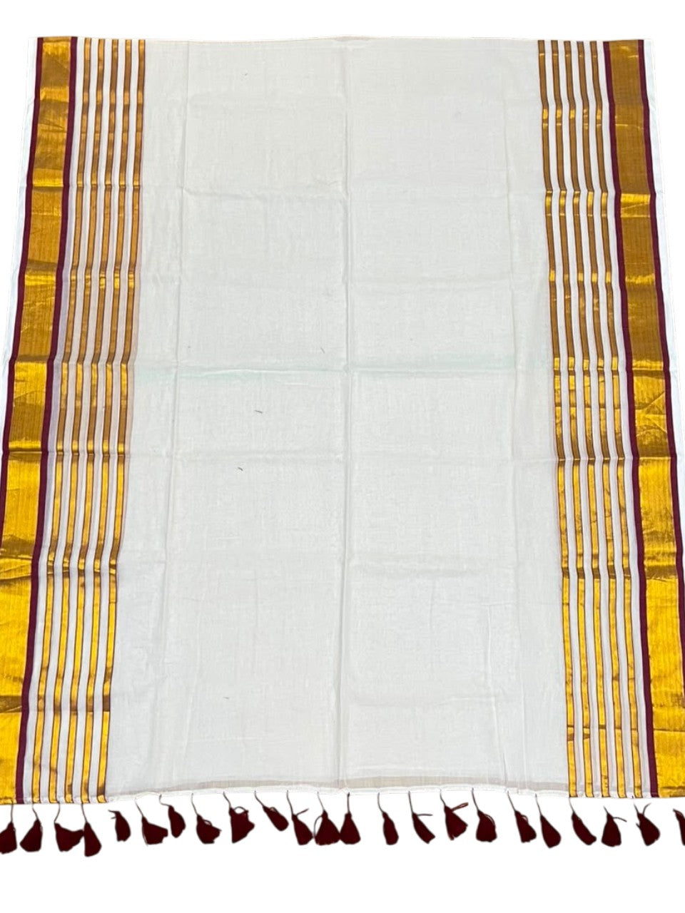 Southloom Mul Cotton 120 x 120 Soft Fabric Saree SL215