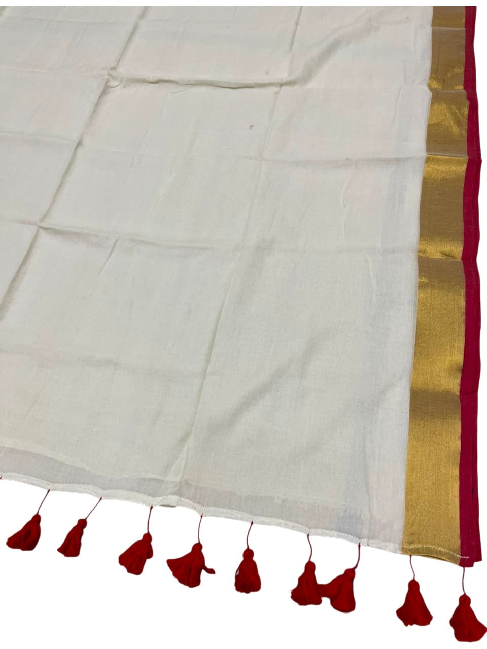 Southloom Mul Cotton 120 x 120 Soft Fabric Saree SL215