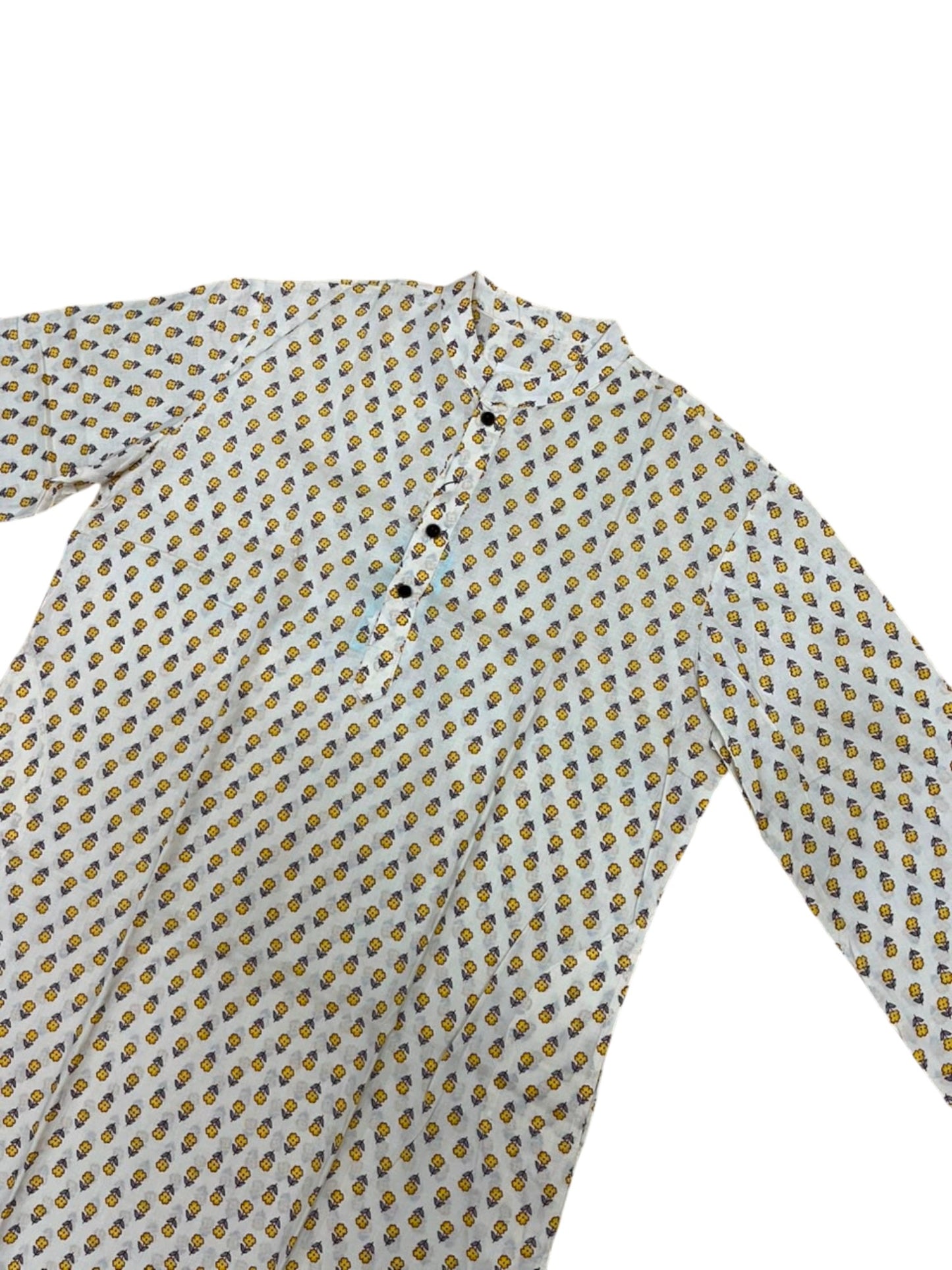 Southloom Pure Cotton Jaipur Printed Long Kurta for Men