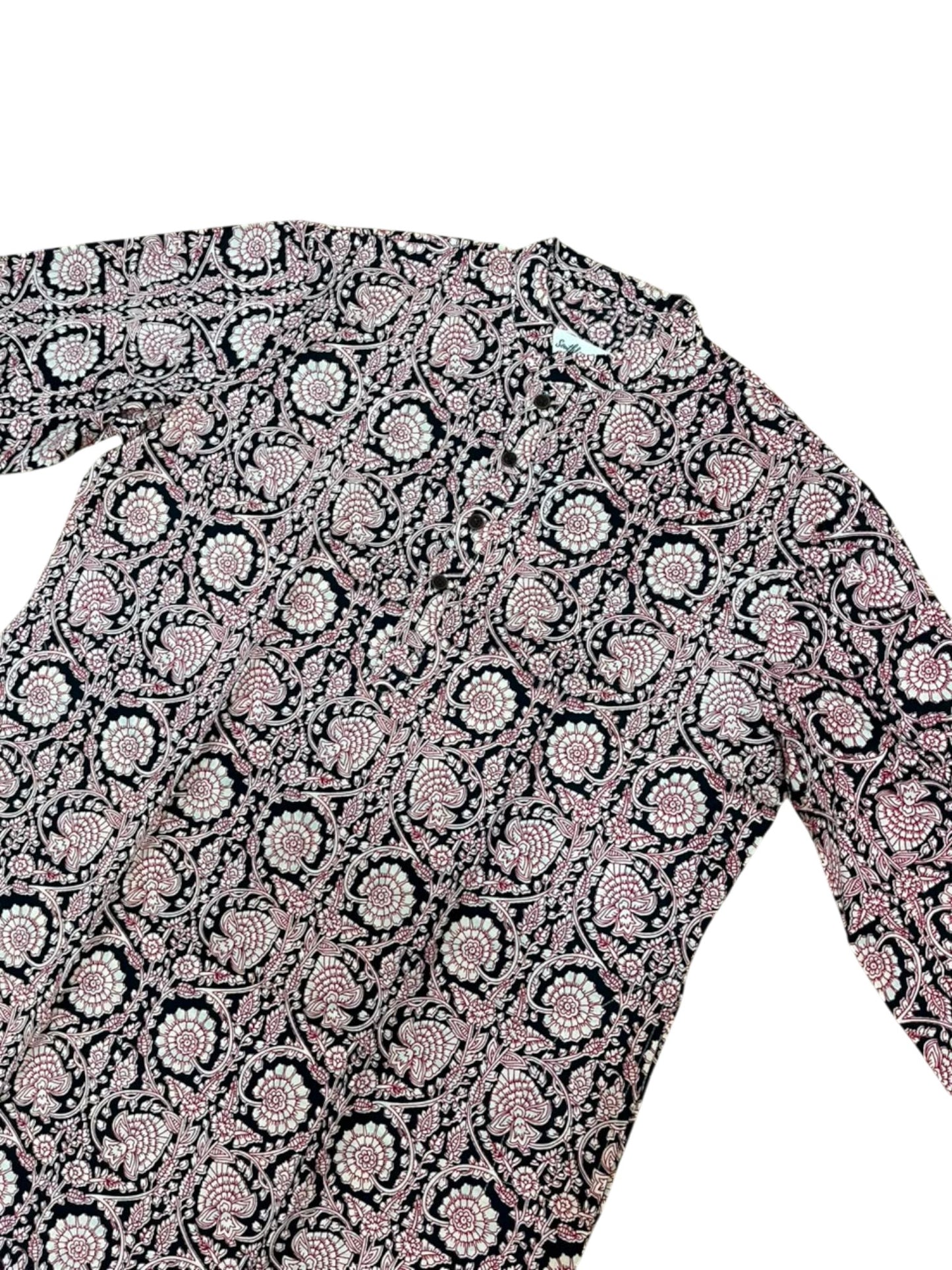 Southloom Pure Cotton Jaipur Printed Long Kurta for Men