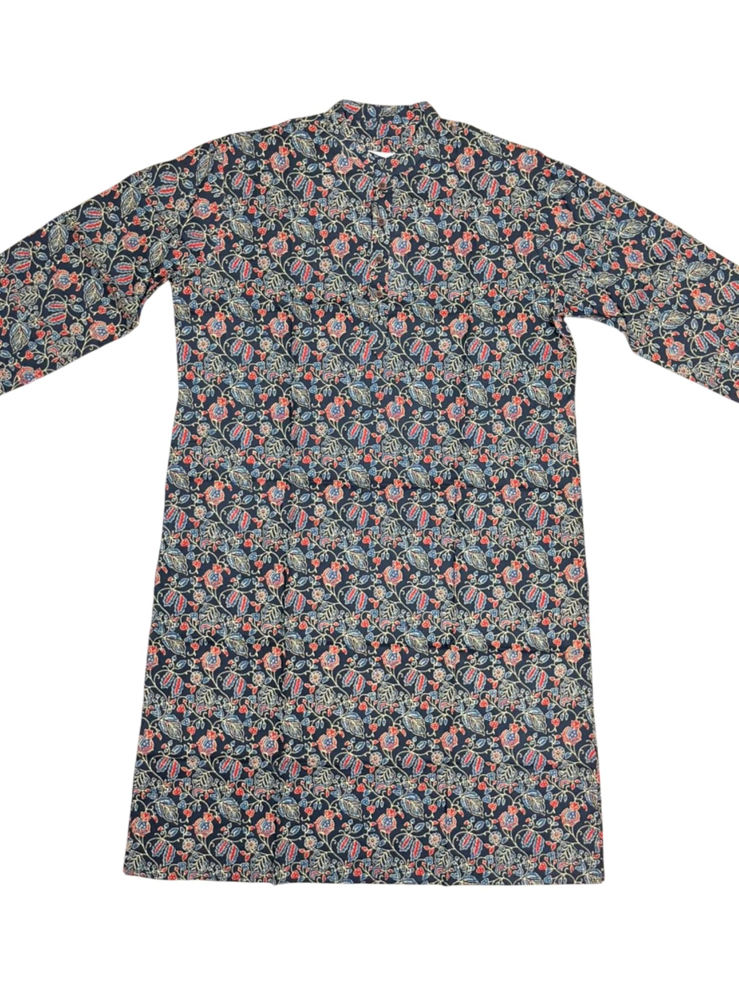 Southloom Pure Cotton Jaipur Printed Long Kurta for Men