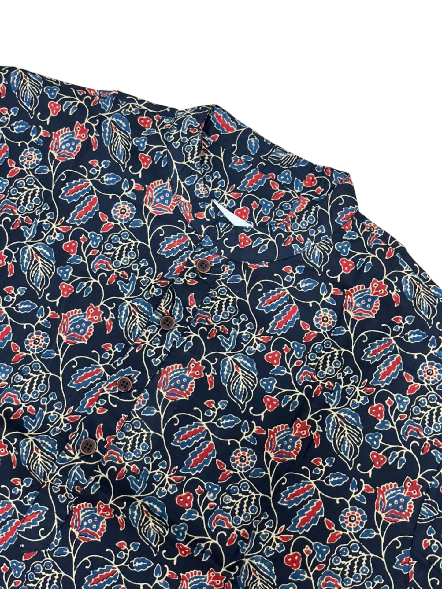 Southloom Pure Cotton Jaipur Printed Long Kurta for Men
