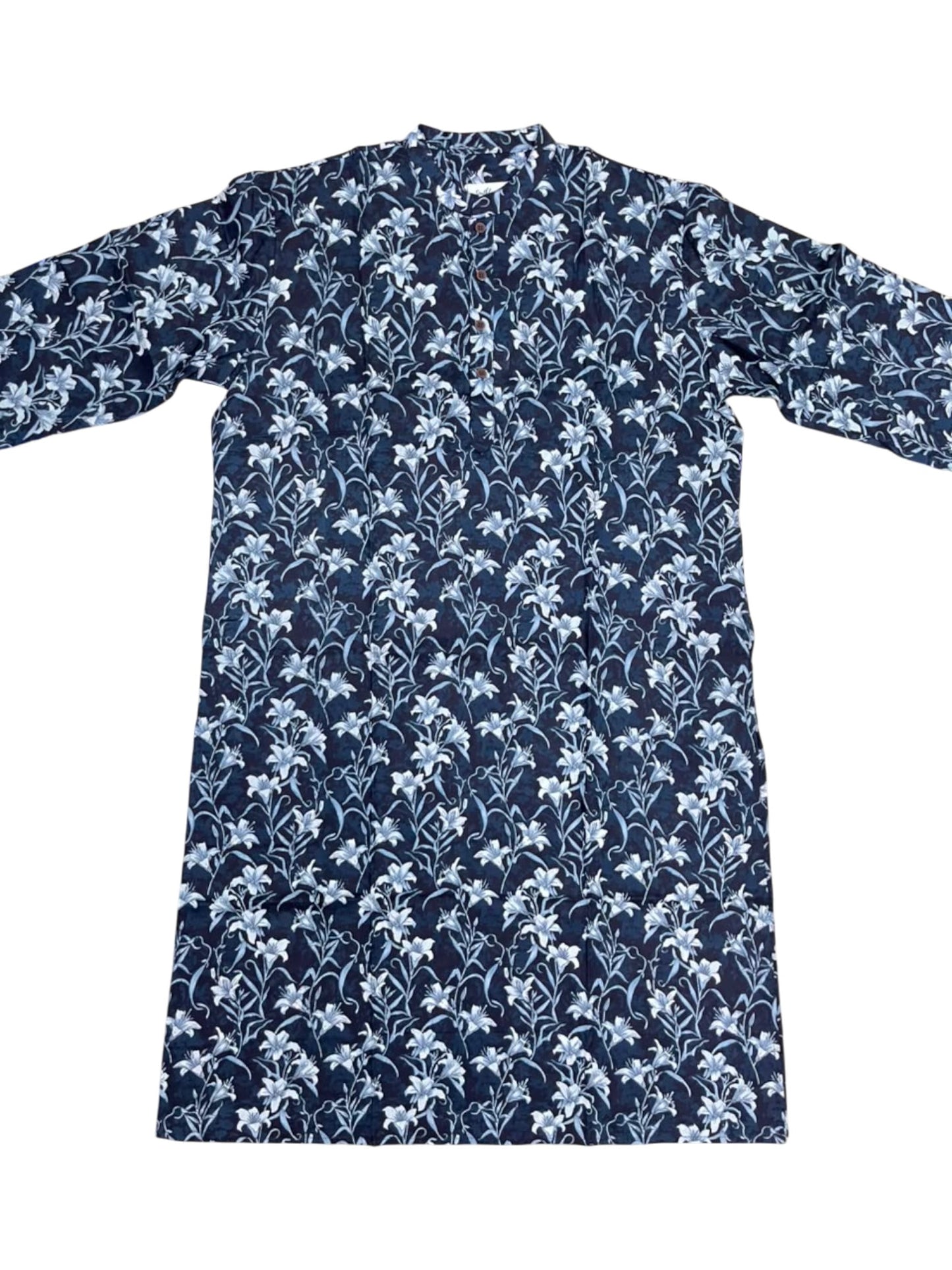 Southloom Pure Cotton Jaipur Printed Long Kurta for Men