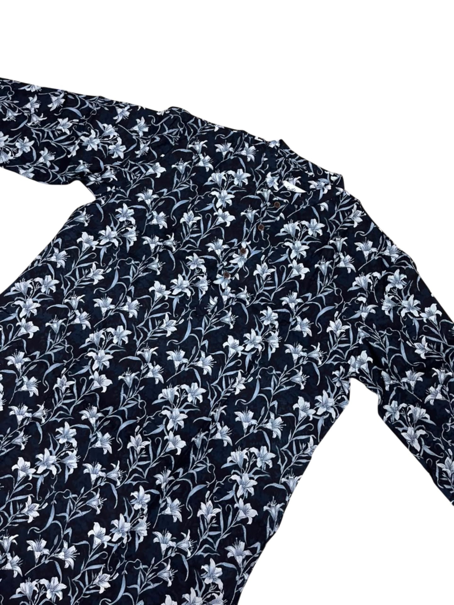 Southloom Pure Cotton Jaipur Printed Long Kurta for Men