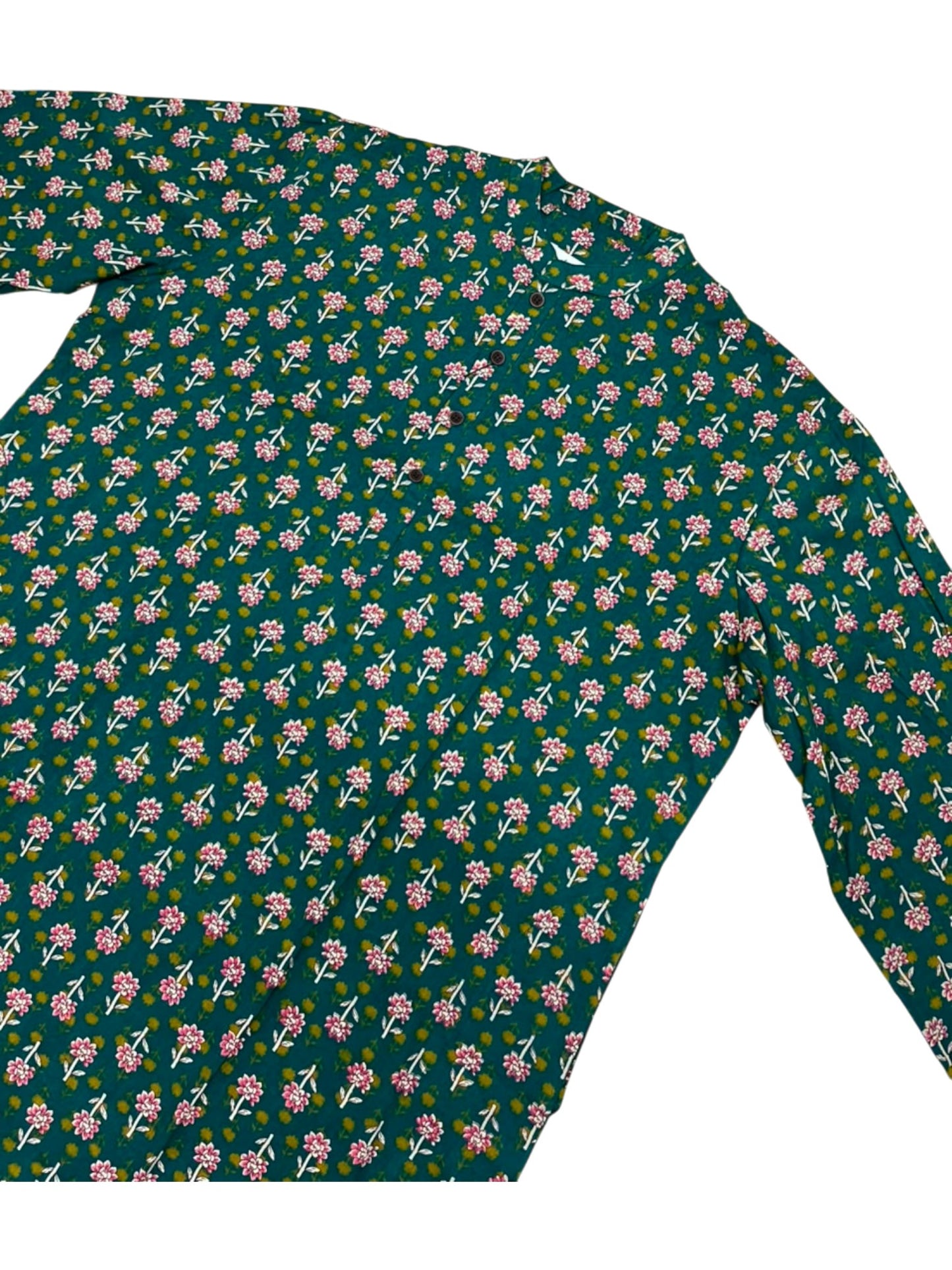 Southloom Pure Cotton Jaipur Printed Long Kurta for Men