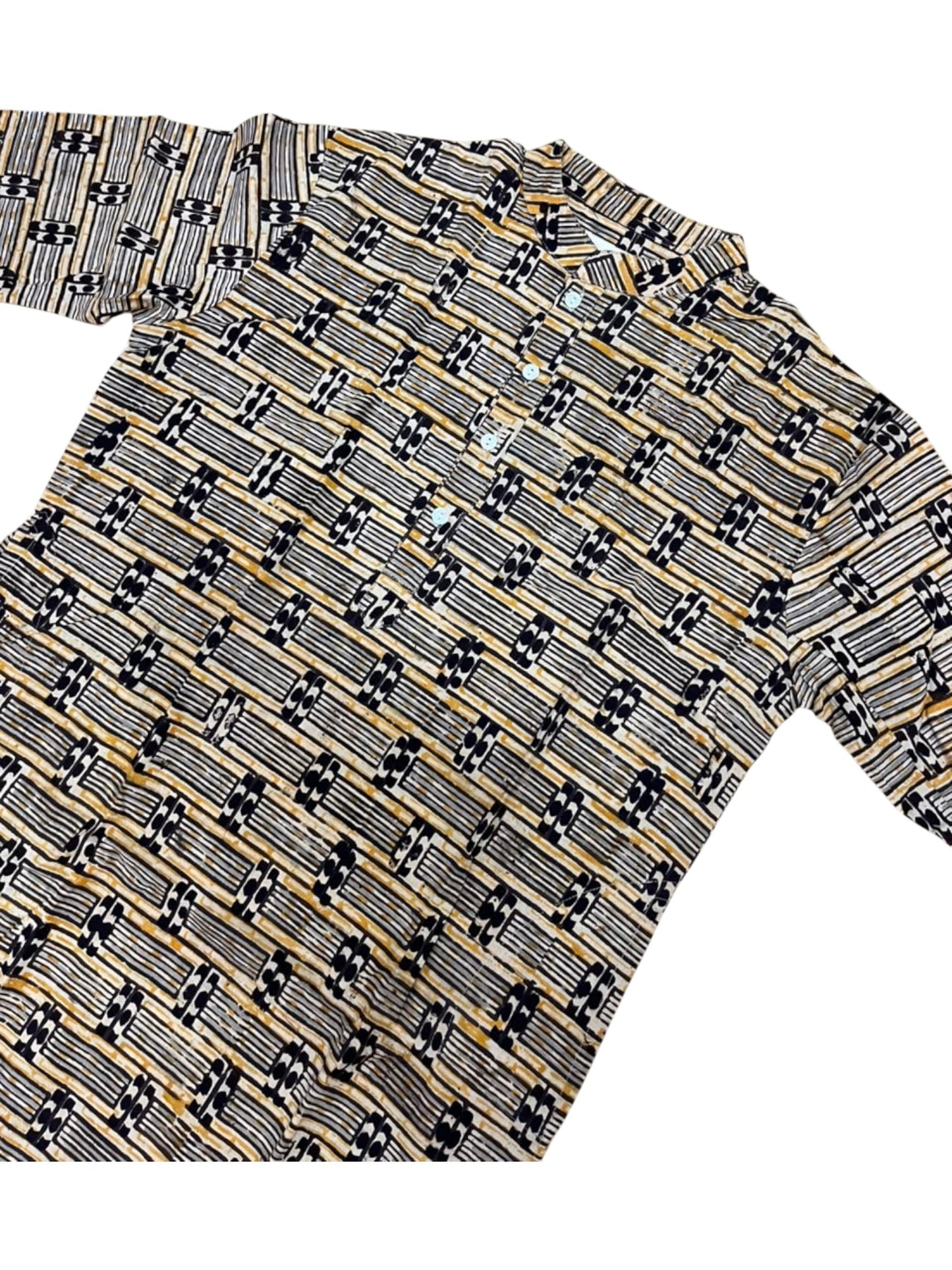 Southloom Pure Cotton Jaipur Printed Long Kurta for Men