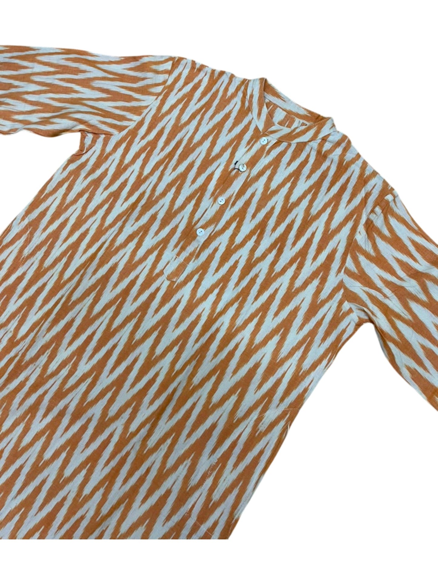 Southloom Pure Cotton Jaipur Printed Long Kurta for Men