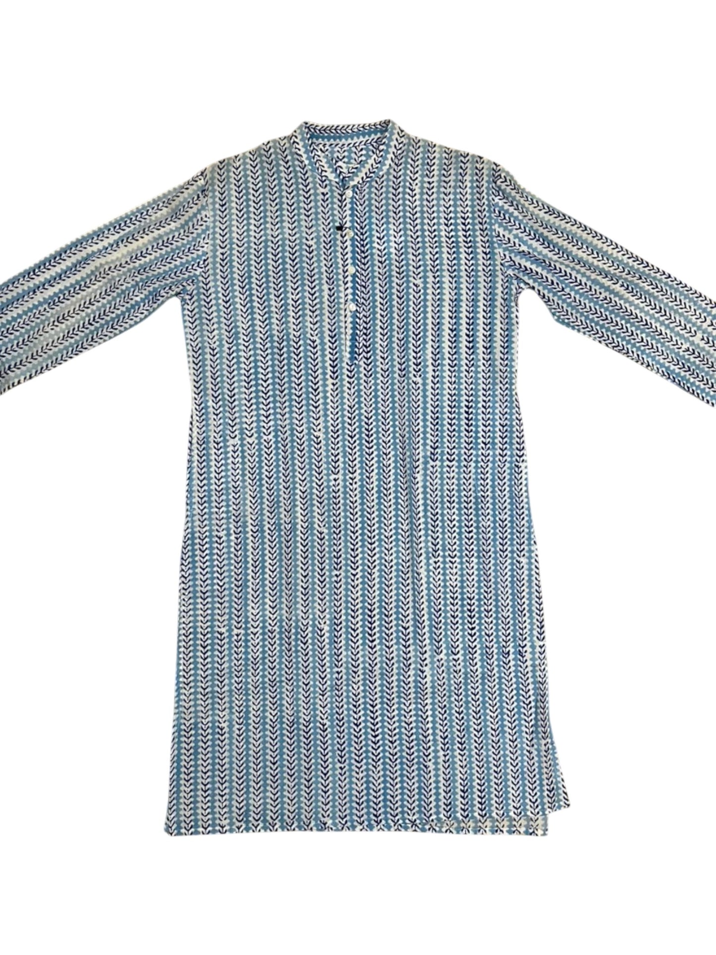 Southloom Pure Cotton Jaipur Printed Long Kurta for Men