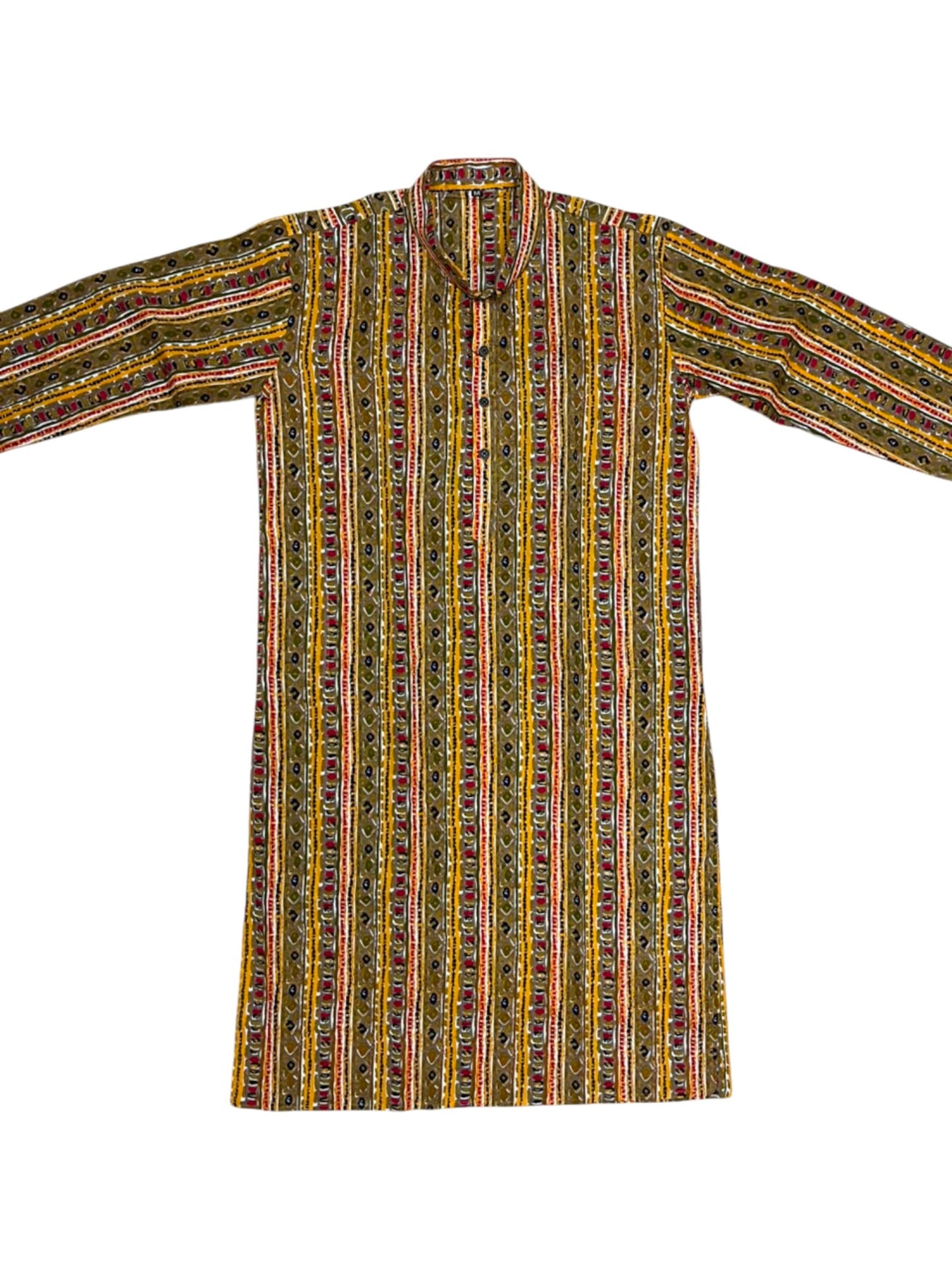 Southloom Pure Cotton Jaipur Printed Long Kurta for Men