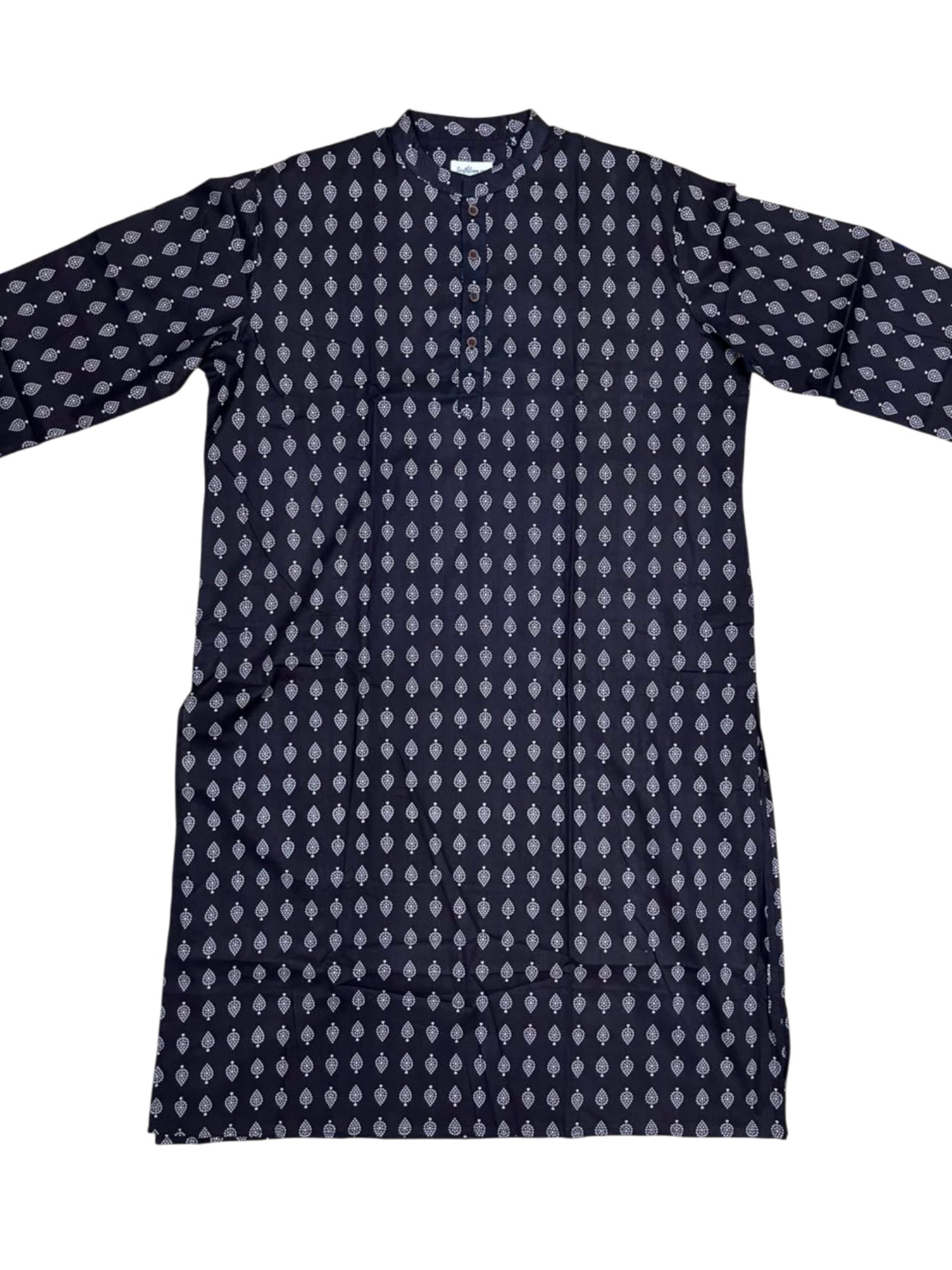 Southloom Pure Cotton Jaipur Printed Long Kurta for Men