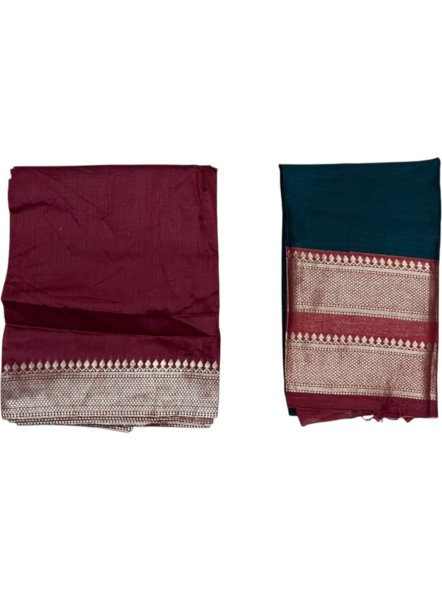 Kerala Southloom Semi UnStitched Kanchi Cotton Dhavani Set with Pavada and Blouse Piece In SL585