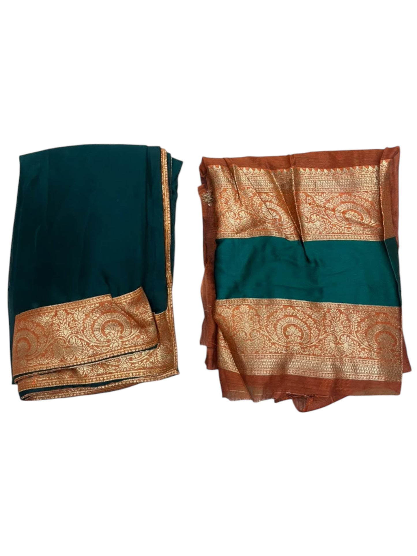 Kerala Southloom Semi UnStitched Kanchi Cotton Dhavani Set with Pavada and Blouse Piece SL585
