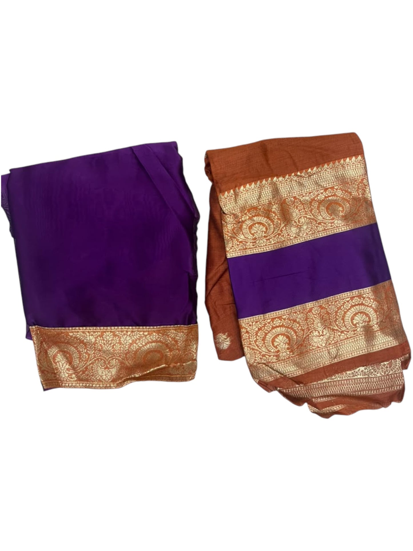Kerala Southloom Semi UnStitched Kanchi Cotton Dhavani Set with Pavada and Blouse Piece SL585
