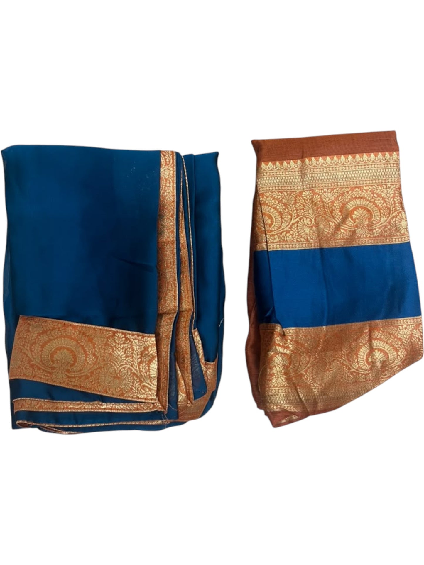 Kerala Southloom Semi UnStitched Kanchi Cotton Dhavani Set with Pavada and Blouse Piece SL585