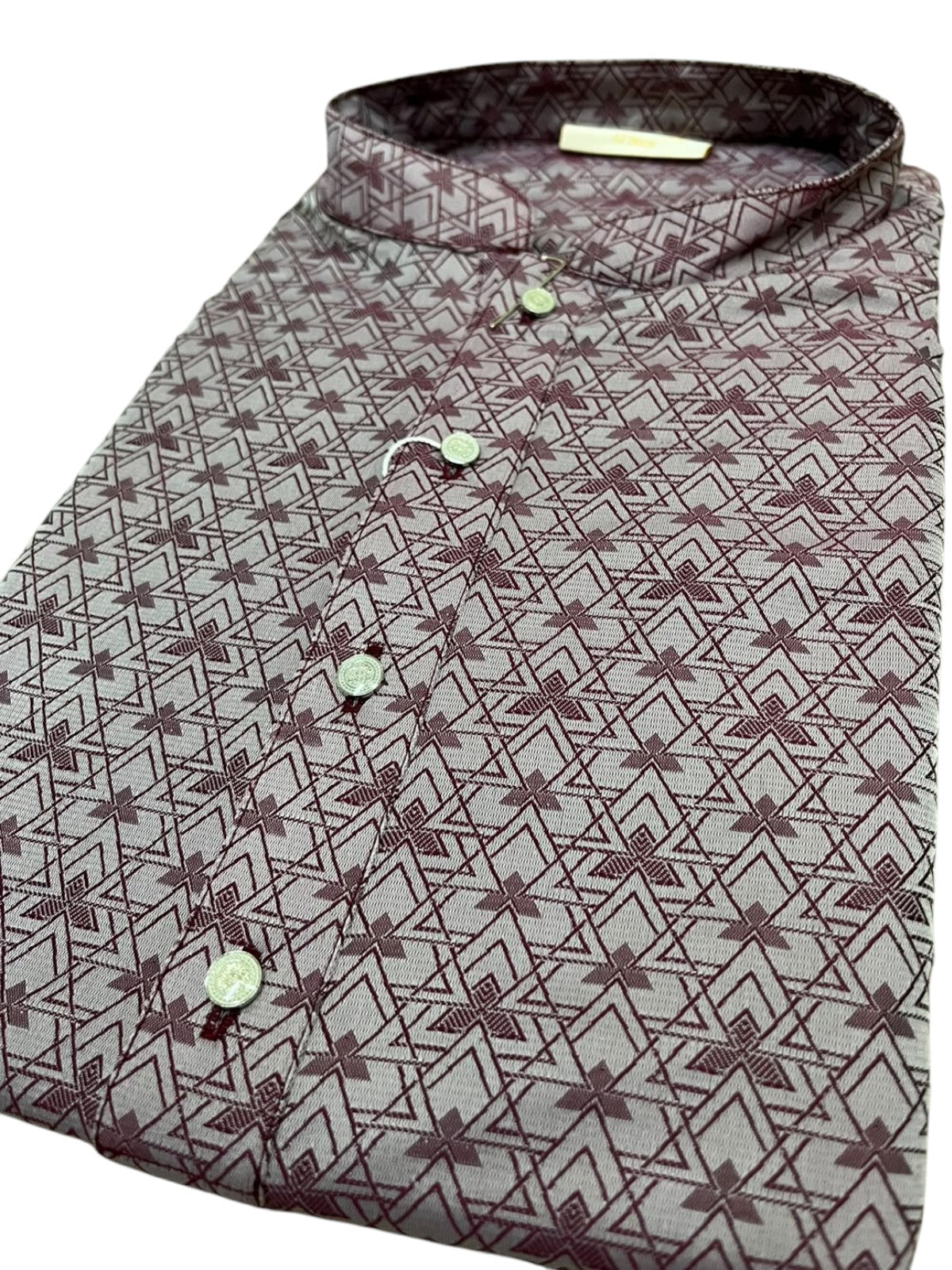 Southloom Woven Patterns Semi Silk Long Kurta for Men SL591